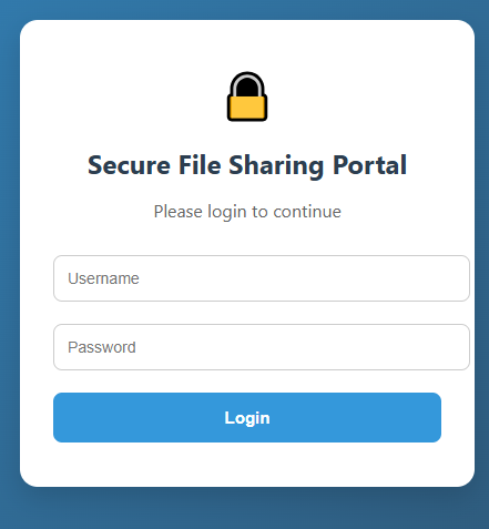 File Portal - Home
